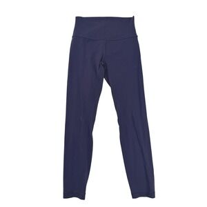 Lululemon Align High Rise Pant 25" Dark Purple Plum Yoga Leggings W5LJFS‎ Size 6